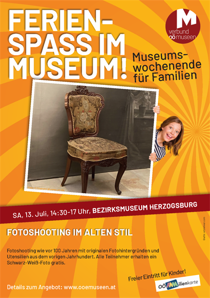 Familiennachmittag im Bezirksmuseum Herzogsburg am 13.07.2024